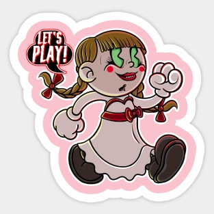 Let's Play! Sticker